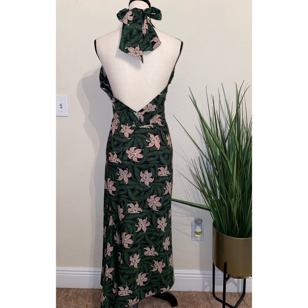 TOPSHOP HIBISCUS FLORAL DRESS - Picture 3 of 6